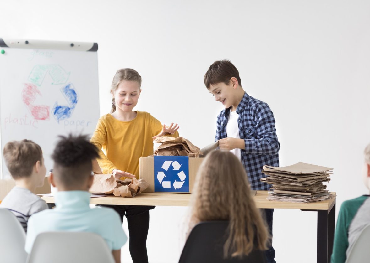 Colectarea selectivă a deșeurilor în școli